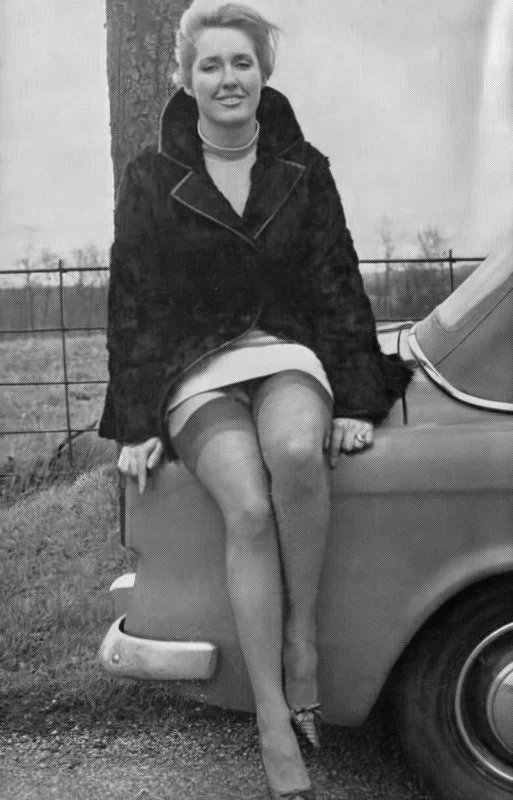 Vintage teenager grannies miniskirt